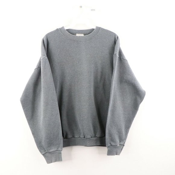 Vtg Streetwear Blank Faded Thrashed Sweatshirt - Picture 1 of 9